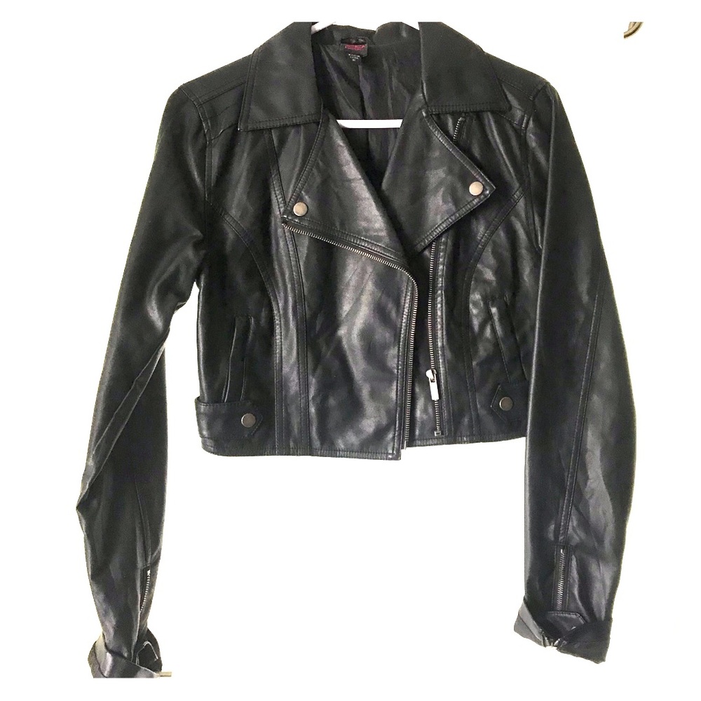 Bebe 2b Faux Leather Jacket